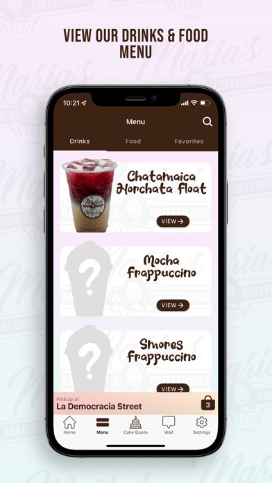 Maria's Bakeshop & Coffeehouse Screenshot