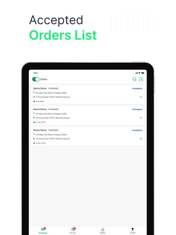 Rappid Rider iPad screenshot 2 - Business app