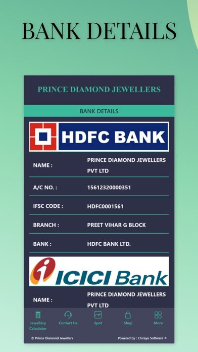 Prince Diamond Jewellers Screenshot