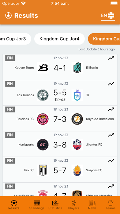 KL Americas Results Screenshot 1 - AppWisp.com KL Americas Results Screenshot 1 - AppWisp.com