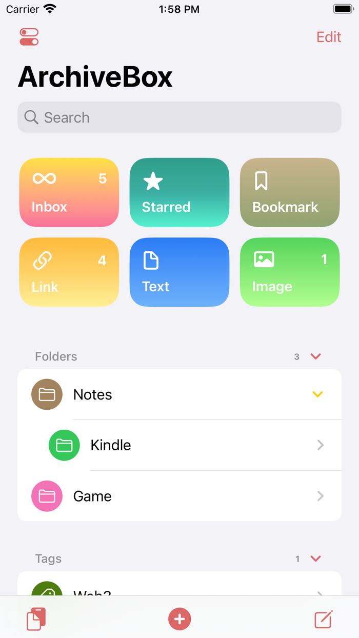 ArchiveList - Save anything