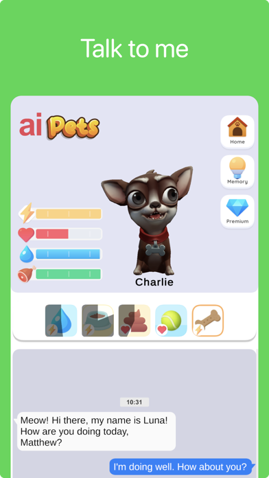 ai Pets: Adopt a Talking Pet Screenshot