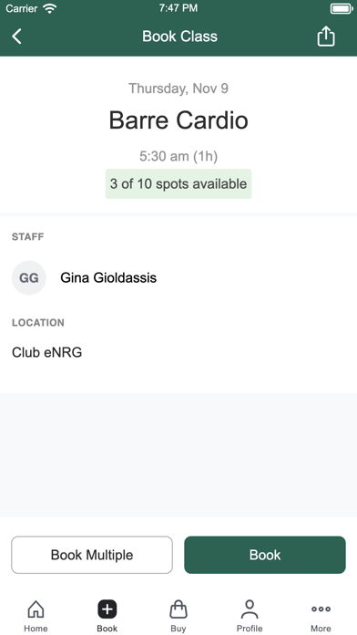 Club eNRG Screenshot