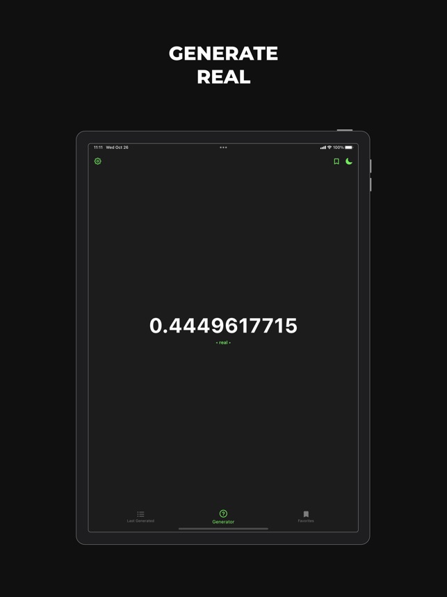 Random Number Generator Screenshot verloop.io