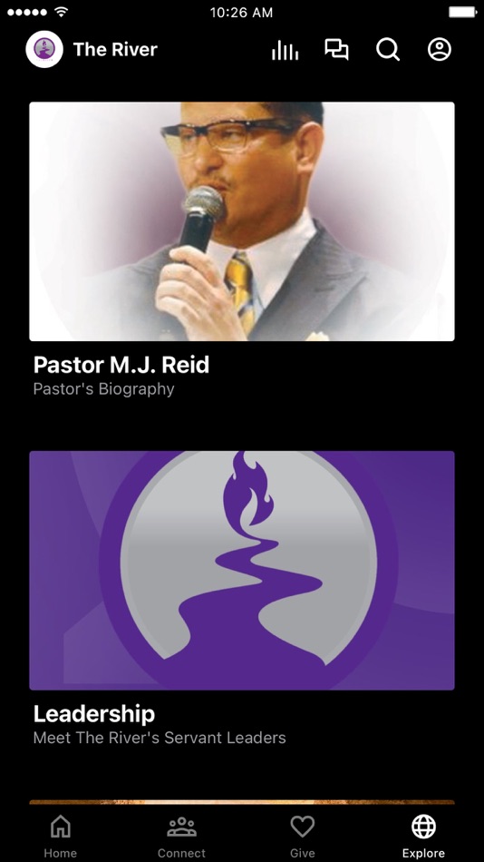 #3. NWG The River (iOS) 由: New Wine Glory Ministries