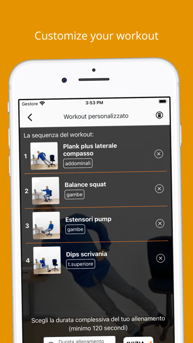 Fitness da Scrivania Screenshot