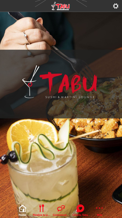 Tabu Sushi App Screenshot