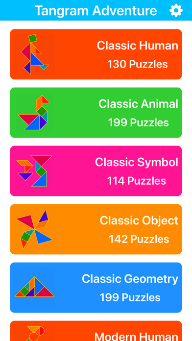 Tangram Puzzle Adventure Screenshot