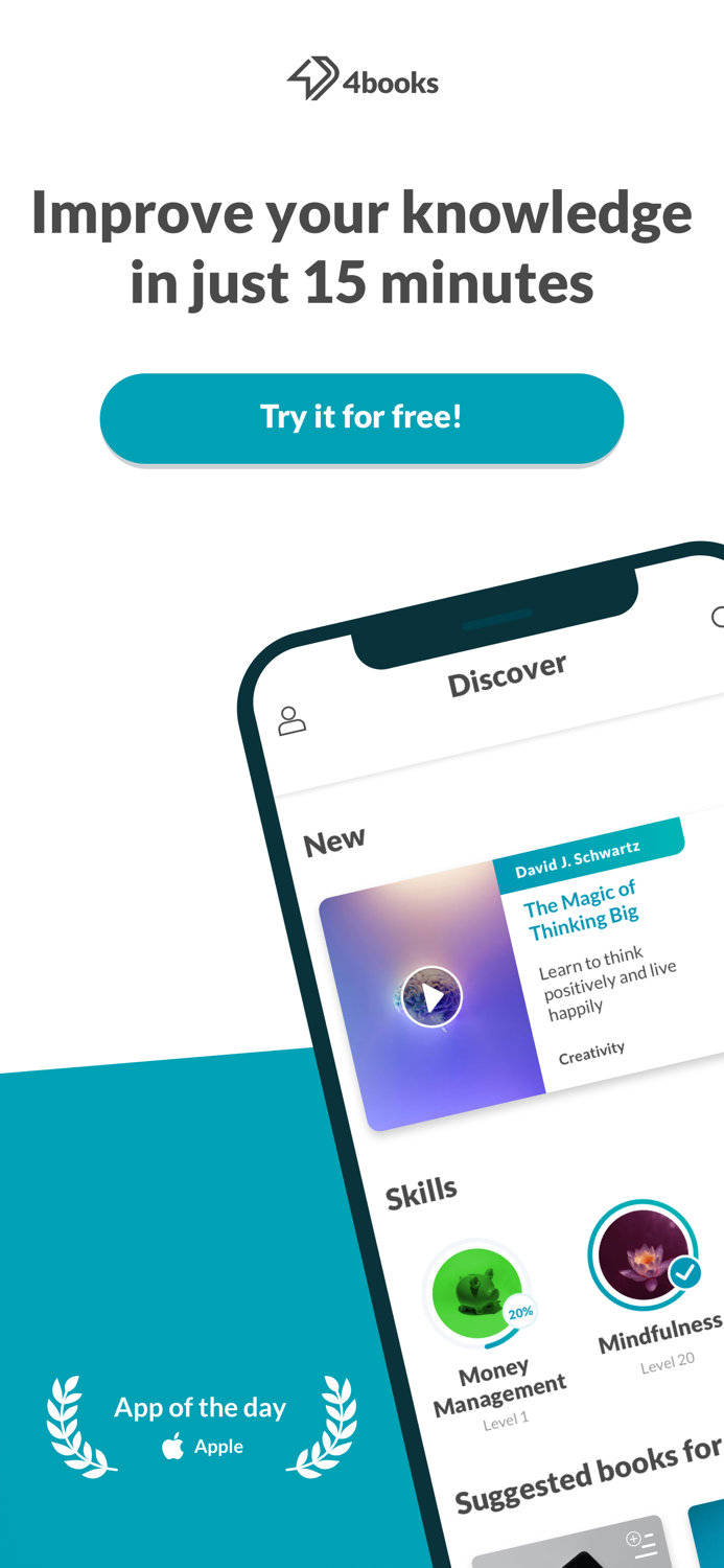 4books Audiobooks and Podcasts