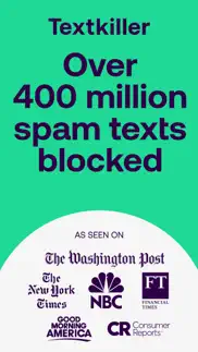 textkiller - spam text blocker iphone bildschirmfoto 1