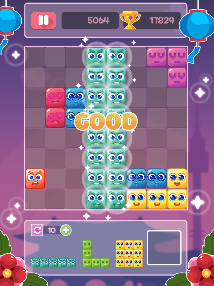 Cute Block Puzzle Kawaii Game