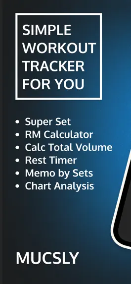 Game screenshot Simple Workout Log & Tracker mod apk
