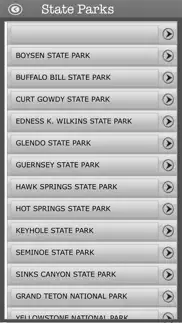 wyoming-camping & trails,parks iphone screenshot 4