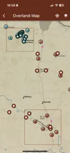 Overland Campaign Battle App screenshot #2 for iPhone