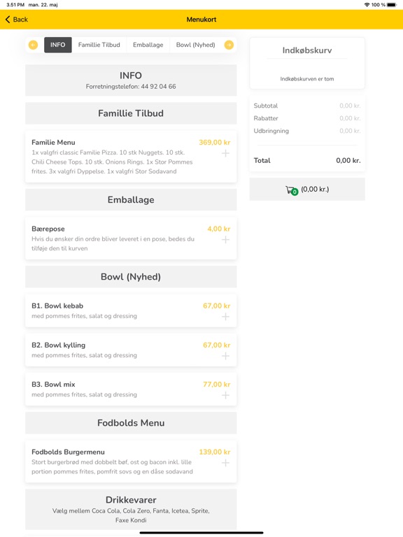 Screenshot #5 pour Farfars Pizza & Grill