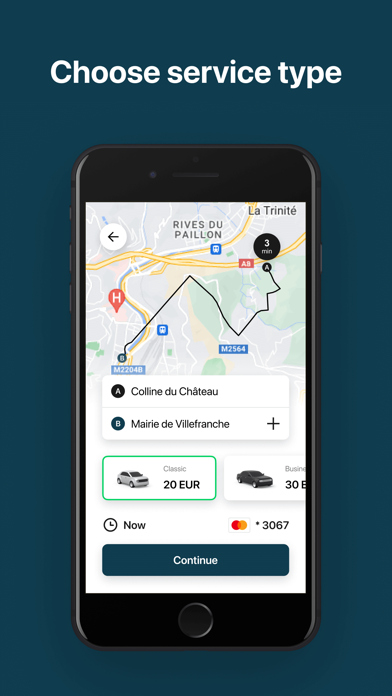 3J TRANSPORTS: VTC Taxi France Screenshot