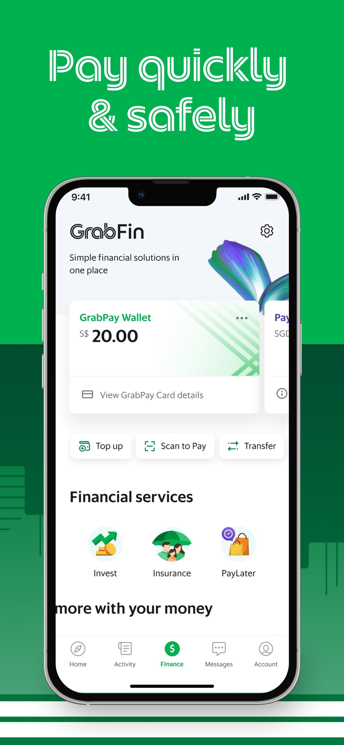 Grab Taxi Ride Food Delivery