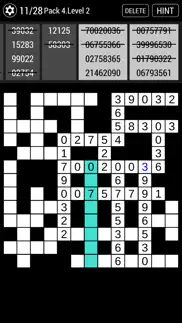 number fit puzzle game iphone screenshot 2