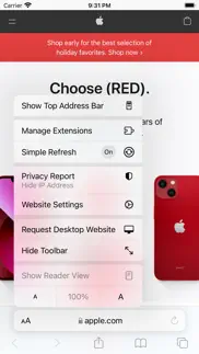 simple refresh for safari iphone screenshot 2