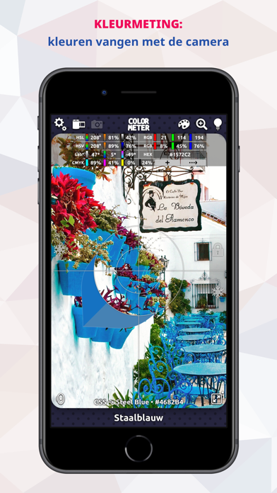 ColorMeter RGB Colorimeter iPhone app afbeelding 9