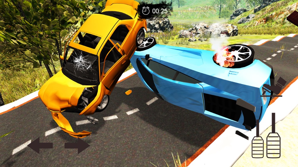 #6. Speed Bump-Car Crash Simulator (iOS) Podle: Syed Ahmed