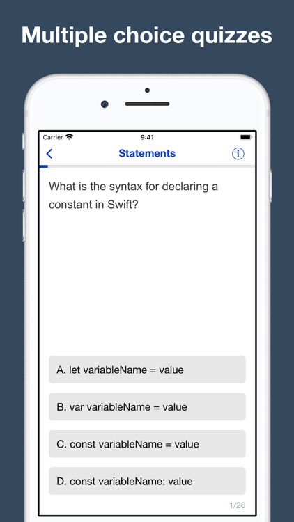 2000 Swift interview questions screenshot-7