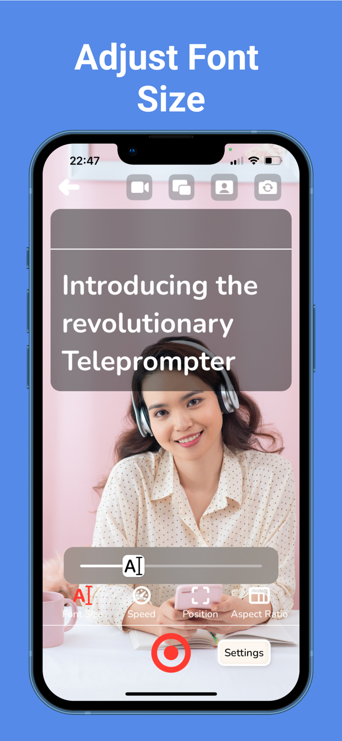Video teleprompter App Lite Z