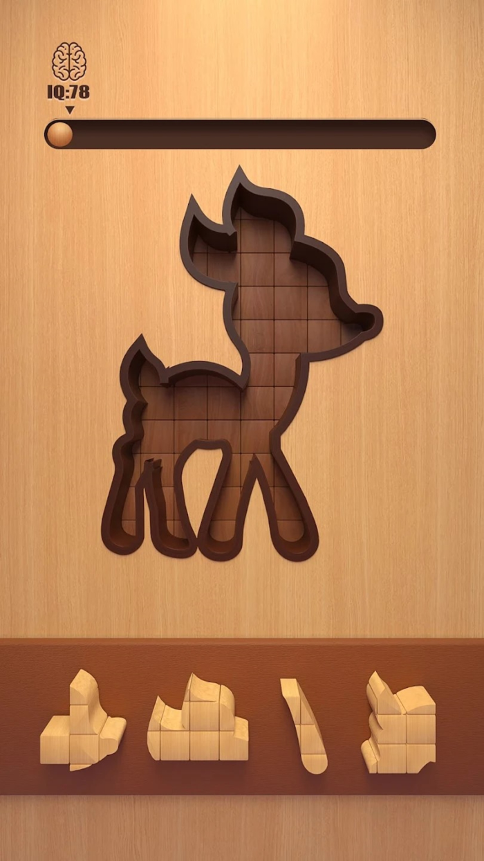 Wood Shape - Tangram Puzzle