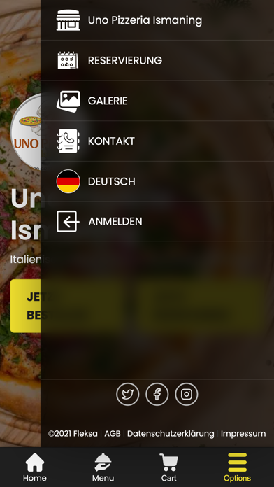 Uno Pizzeria Ismaning Screenshot