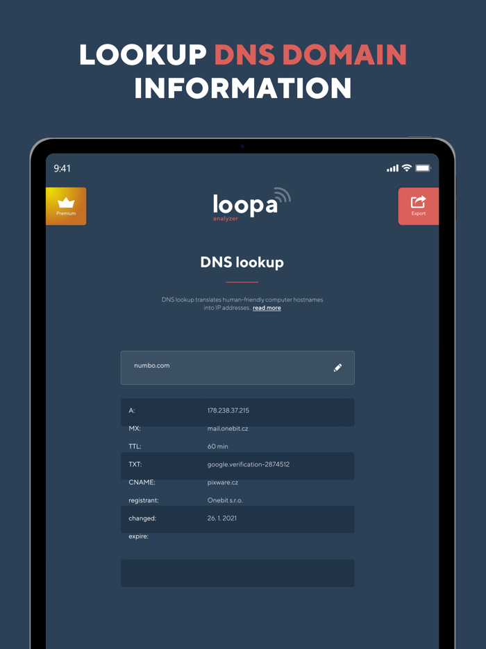 Network Analyzer Master Loopa