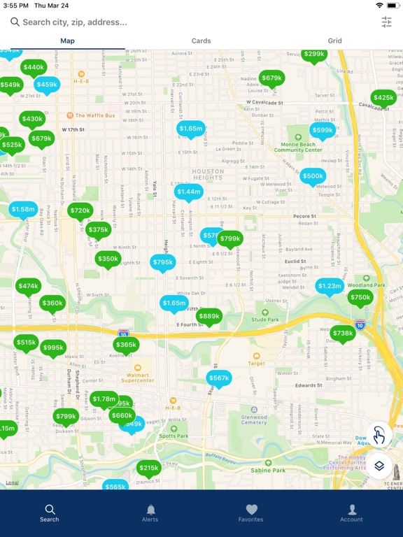 Houston Prime Realty iPad screenshot 1 - Lifestyle app