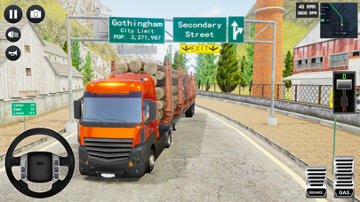 Semi Truck Driving Simulator Screenshot