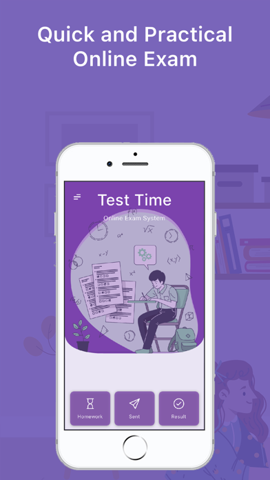 Test Time - Online Exams Screenshot