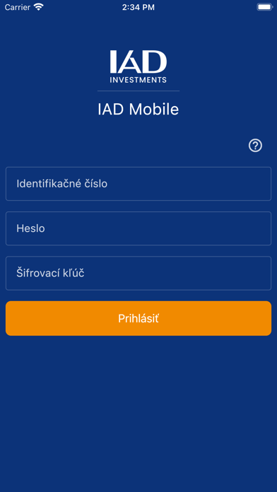 IAD Mobile Screenshot