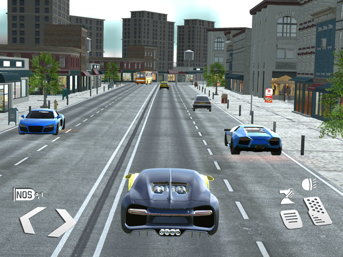 Highway Car Traffic Racing 3D
