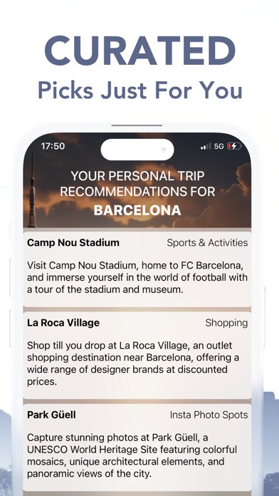 City Sightseeing Experiences Screenshot