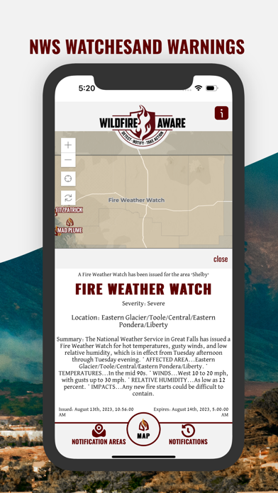 Wildfire Aware | Fire Alertsのおすすめ画像5