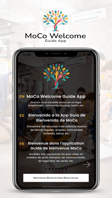 MoCo Welcome Guide App Screenshot 1 - AppWisp.com MoCo Welcome Guide App Screenshot 1 - AppWisp.com