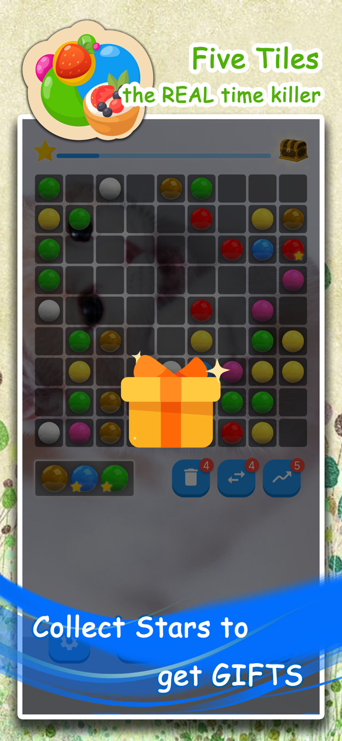 Five Tiles Match - Lines 98