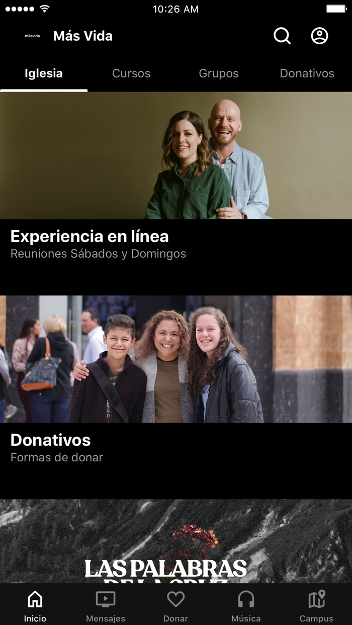 Más Vida app