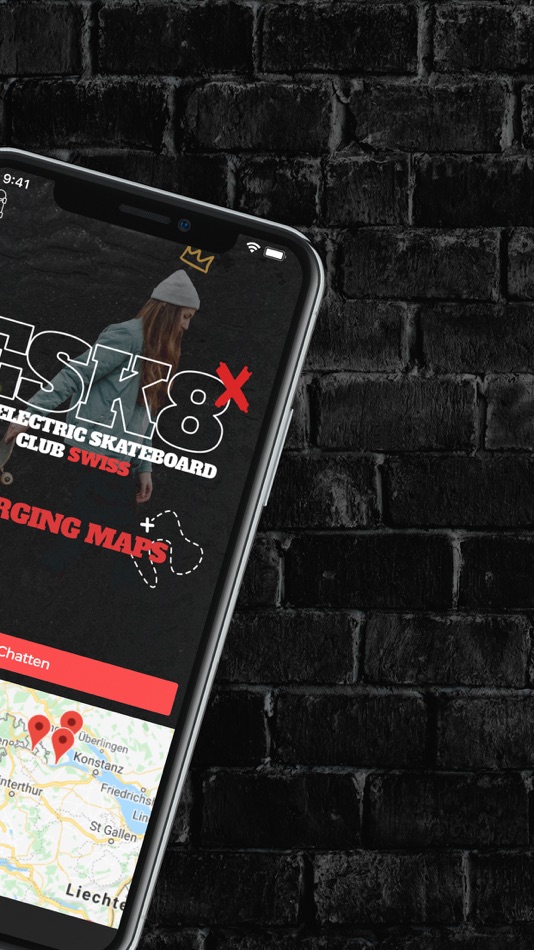 #2. ESK8 Charging Map (iOS) 由: Zappter AG