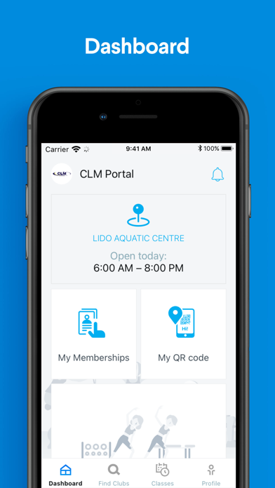 CLM Client Portal Screenshot