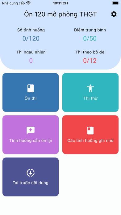 Ôn 120 mô phỏng THGT v2.0.0 Screenshot