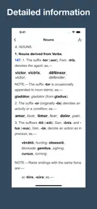 Advanced Latin Grammar screenshot #2 for iPhone