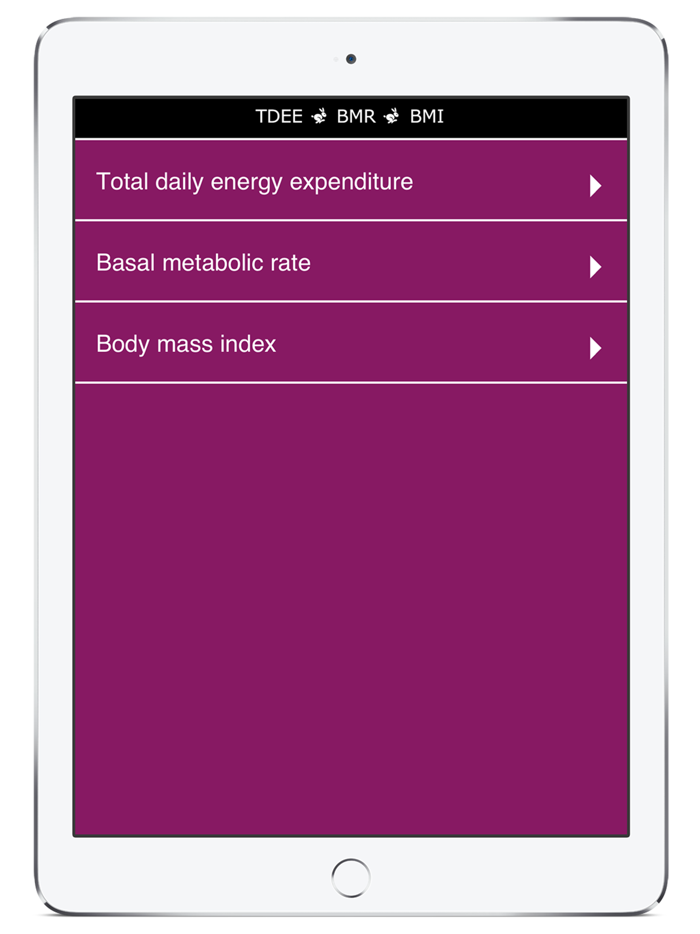 TDEE Calculator  BMR  BMI