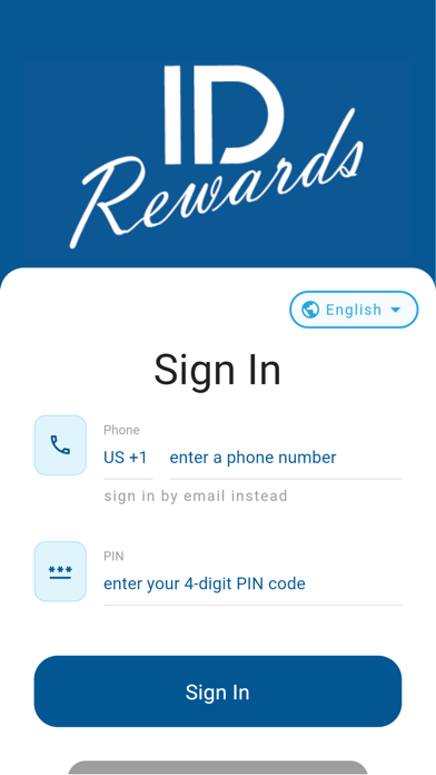 ID Rewards Screenshot