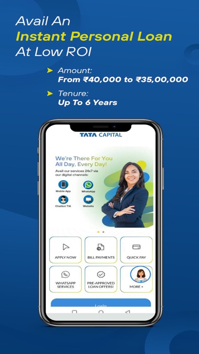 TATA Capital Loan & Wealth App Screenshot