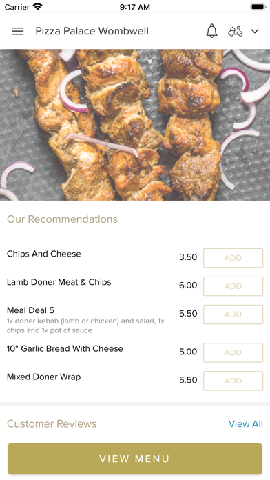 Pizza Palace Wombwell Screenshot