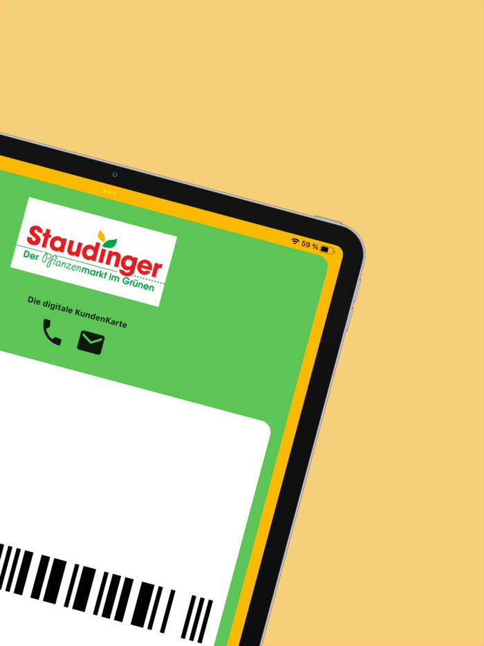 Staudinger - Kundenkarten-App