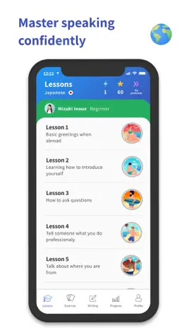 Game screenshot Kaizen Languages - AI Tutors apk